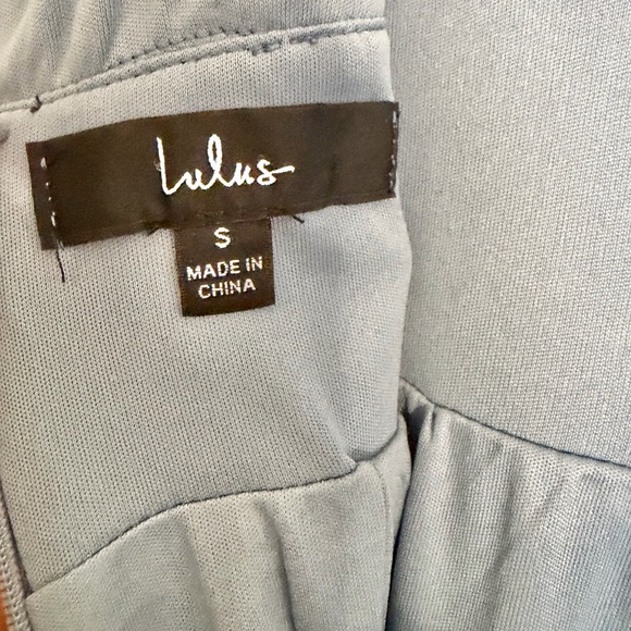 Lulu's Deep Blue Sleeveless Jumpsuit - Picture 7 of 8